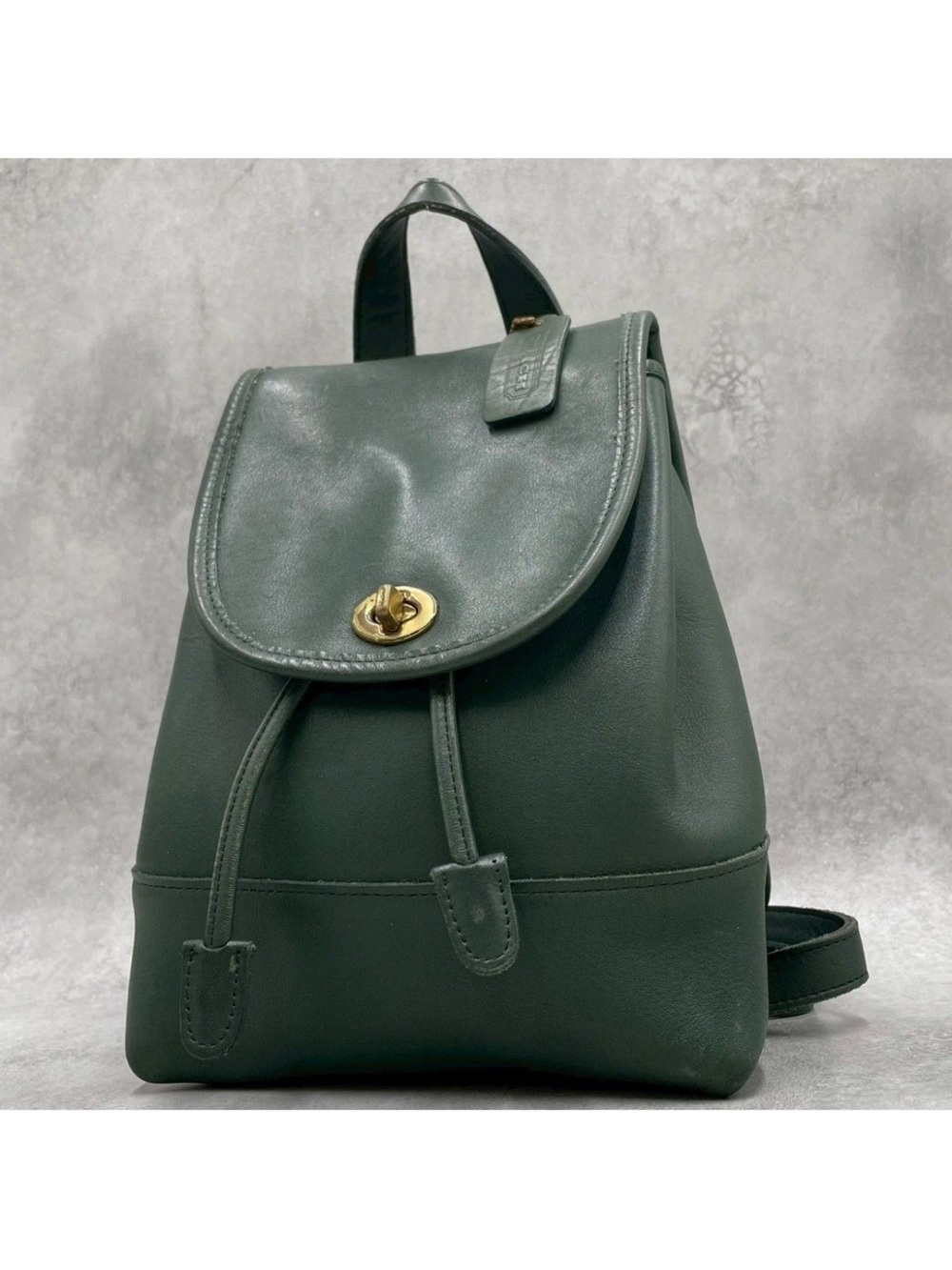 Vintage Coach Leather Daypack